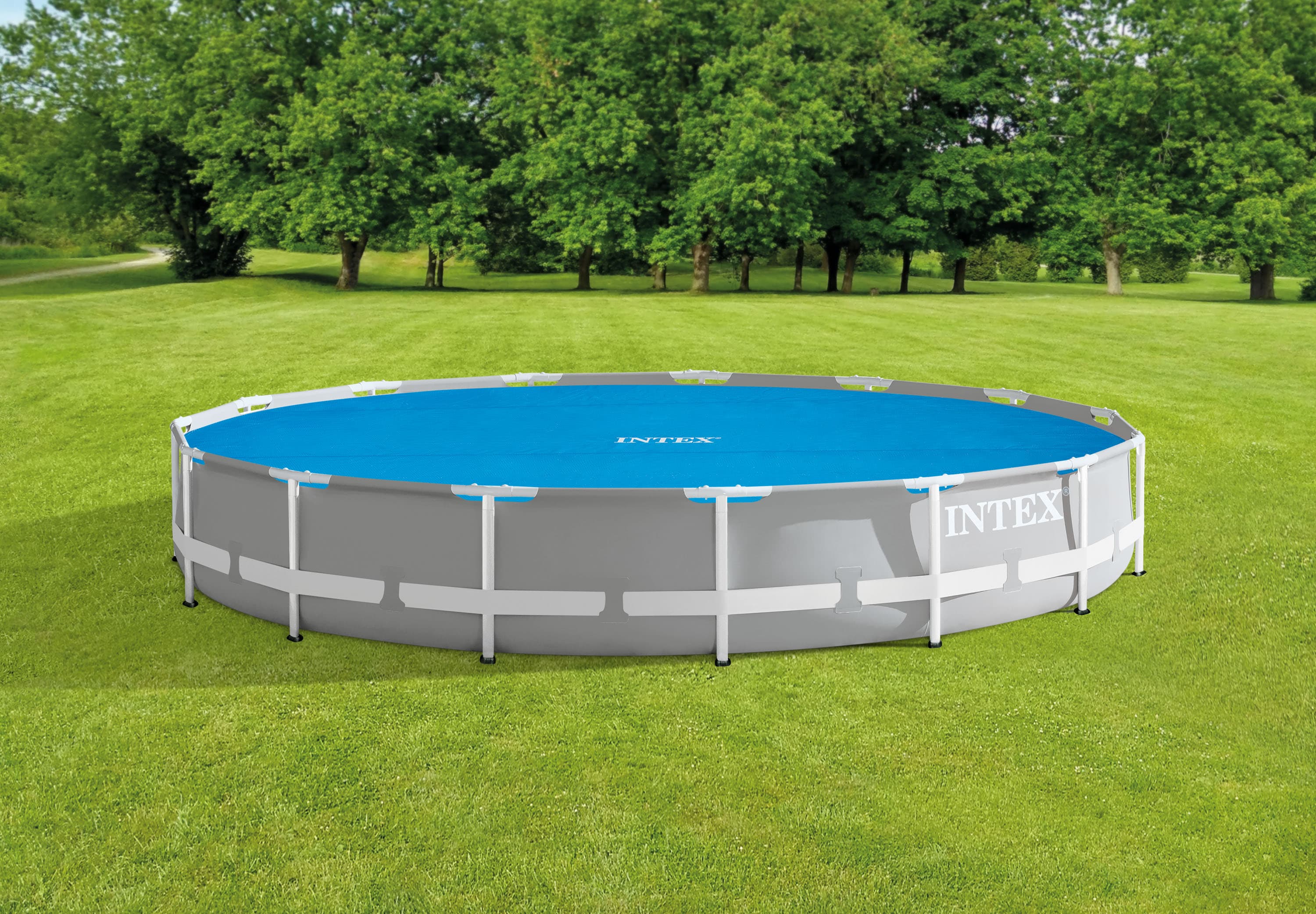 Pokrywa solarna grzewcza mata do basenu 457 cm INTEX 28013