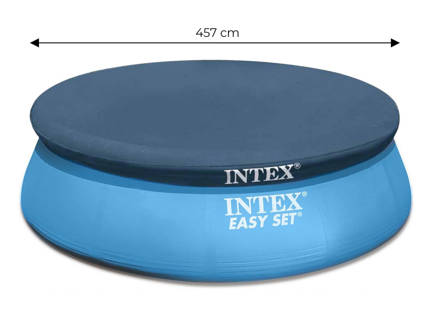 Pokrywa na basen 457cm mata plandeka 28023 Intex