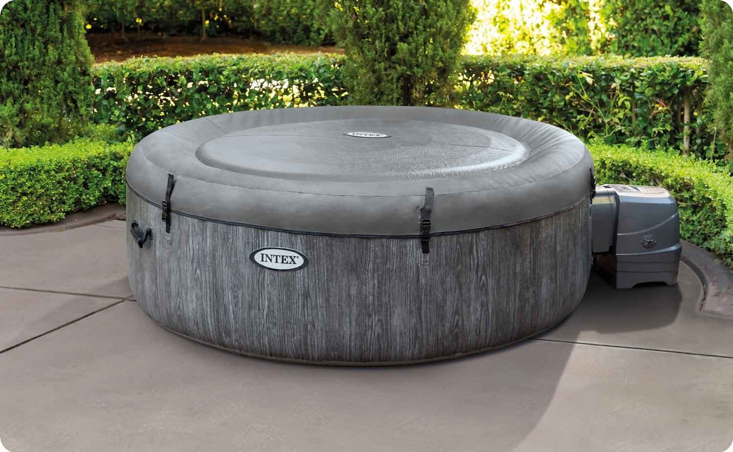 Dmuchane jacuzzi hydromasaż 6 os. 216x71 cm WIFI akcesoria premium INTEX 28442