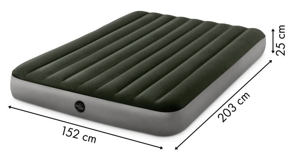 Materac dmuchany Intex łóżko dwuosobowy 203 x 152 cm INTEX 64109