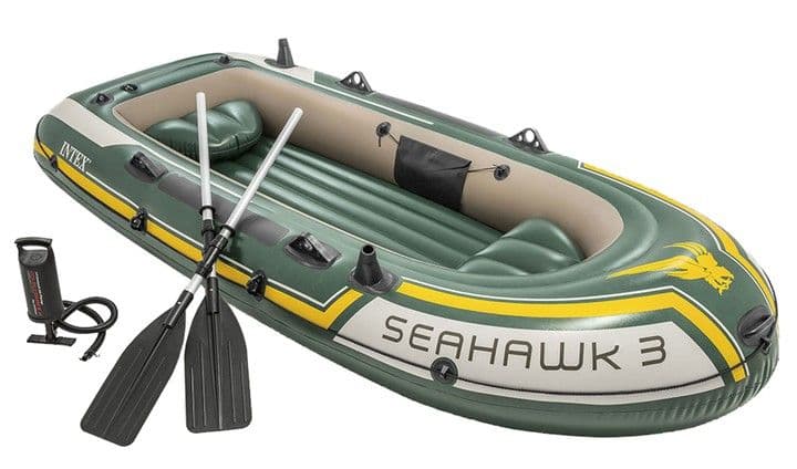 Ponton seahawk 3 os pompka + 2 wiosła Intex 68380