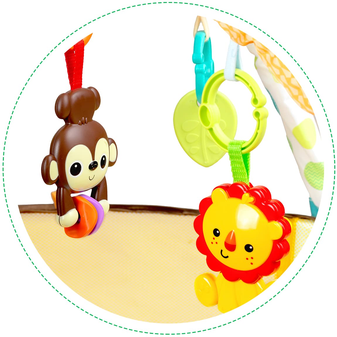 Mata edukacyjna interaktywna "Lew" ECOTOYS