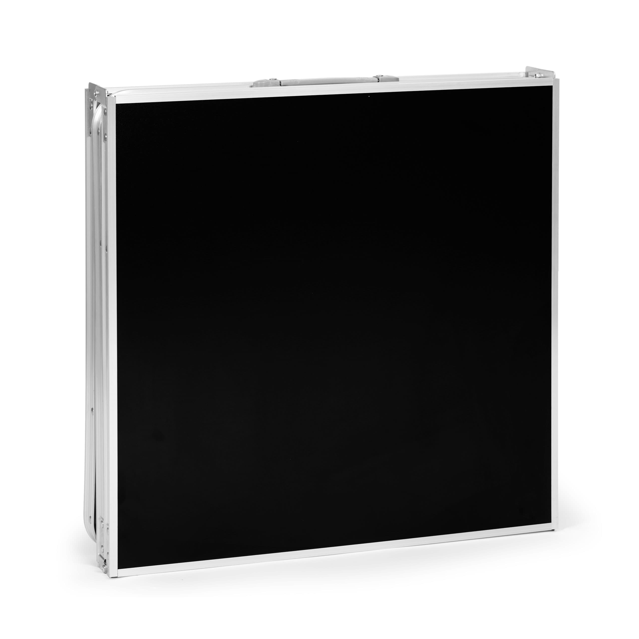 Stolik turystyczny stół składany kemping czarny blat 180x60 cm MultiGarden