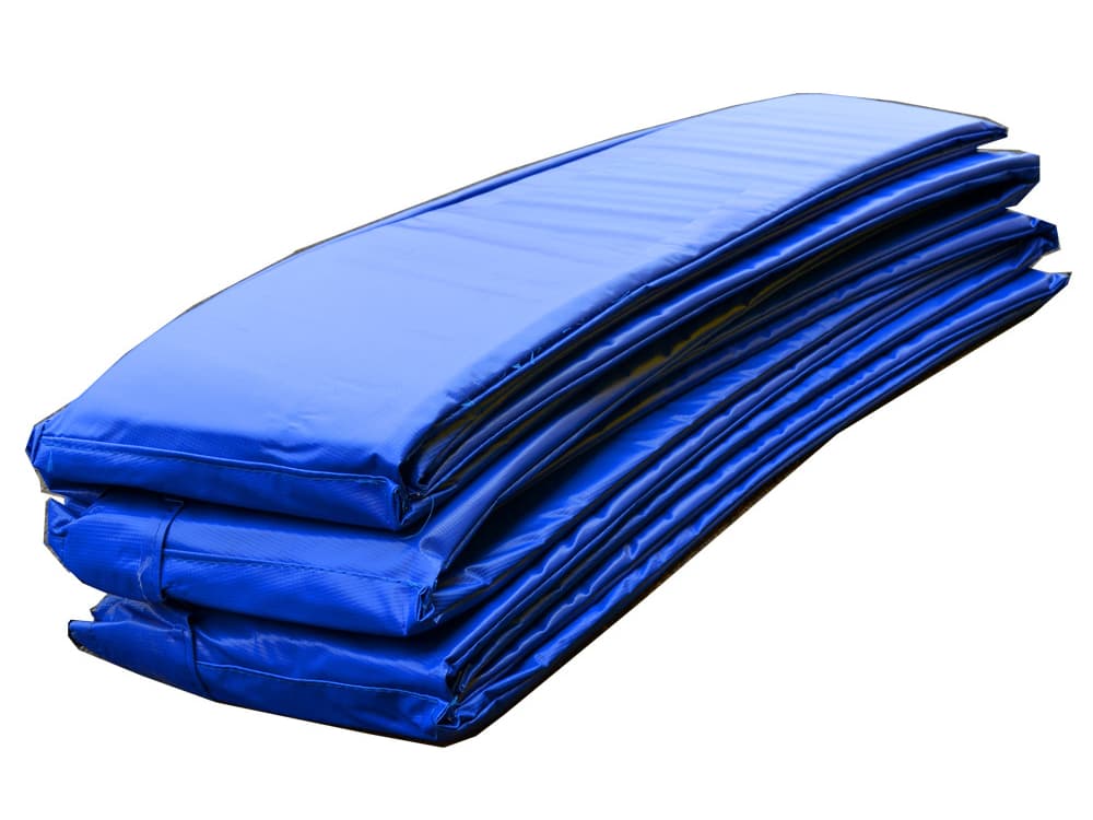 Osłona sprężyn do trampoliny 8 ft miękka mata zabezpieczająca niebieska 244-250 cm