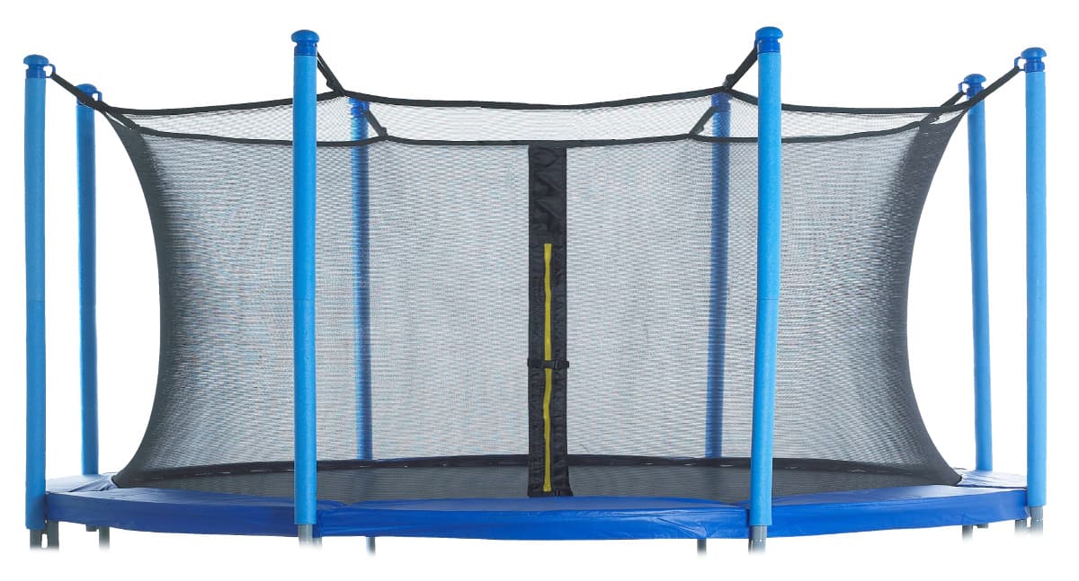 Wewnętrzna siatka ochronna na trampolinę 10ft 8 słupków 305cm