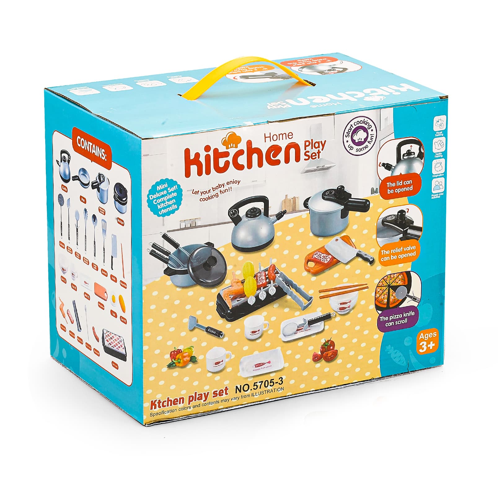 Mini kuchnia garnki akcesoria do kuchni dla dzieci